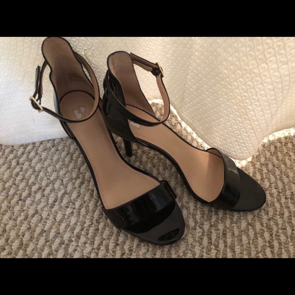 Black BP heels